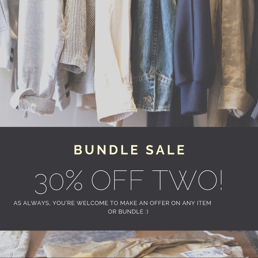 30% OFF TWO! 🎉